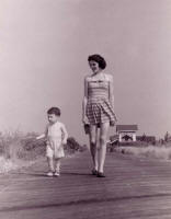 Mom and Rich in Saltaire - August, 1949