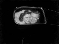 Mom and Dad after wedding - 1946